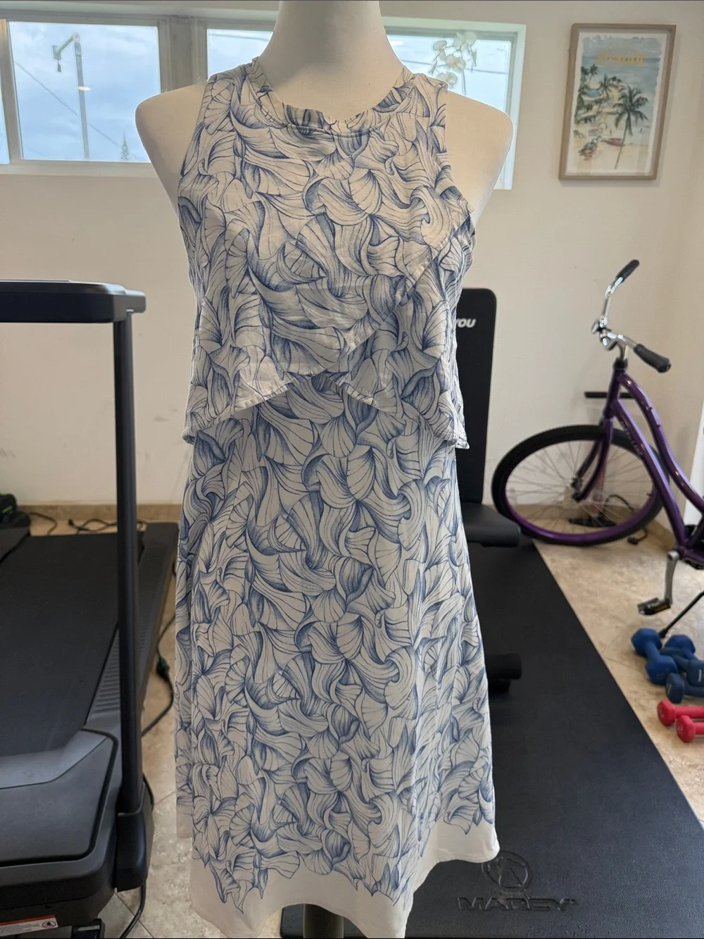 Tory Burch Kaley Ellora Pima Cotton dress XS